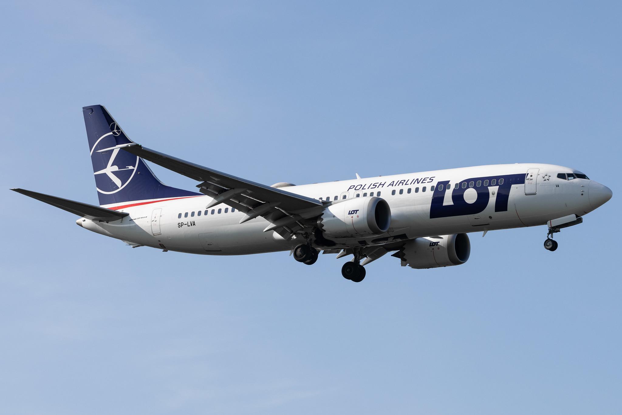 London Heathrow: LOT (LO / LOT) |  Boeing 737 MAX 8 B38M | SP-LVA | MSN 64067