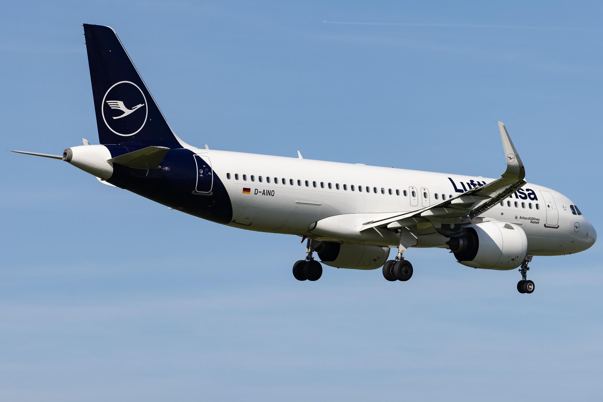 London Heathrow: Lufthansa (LH / DLH) |  Airbus A320-271N A20N | D-AINO | MSN 8559