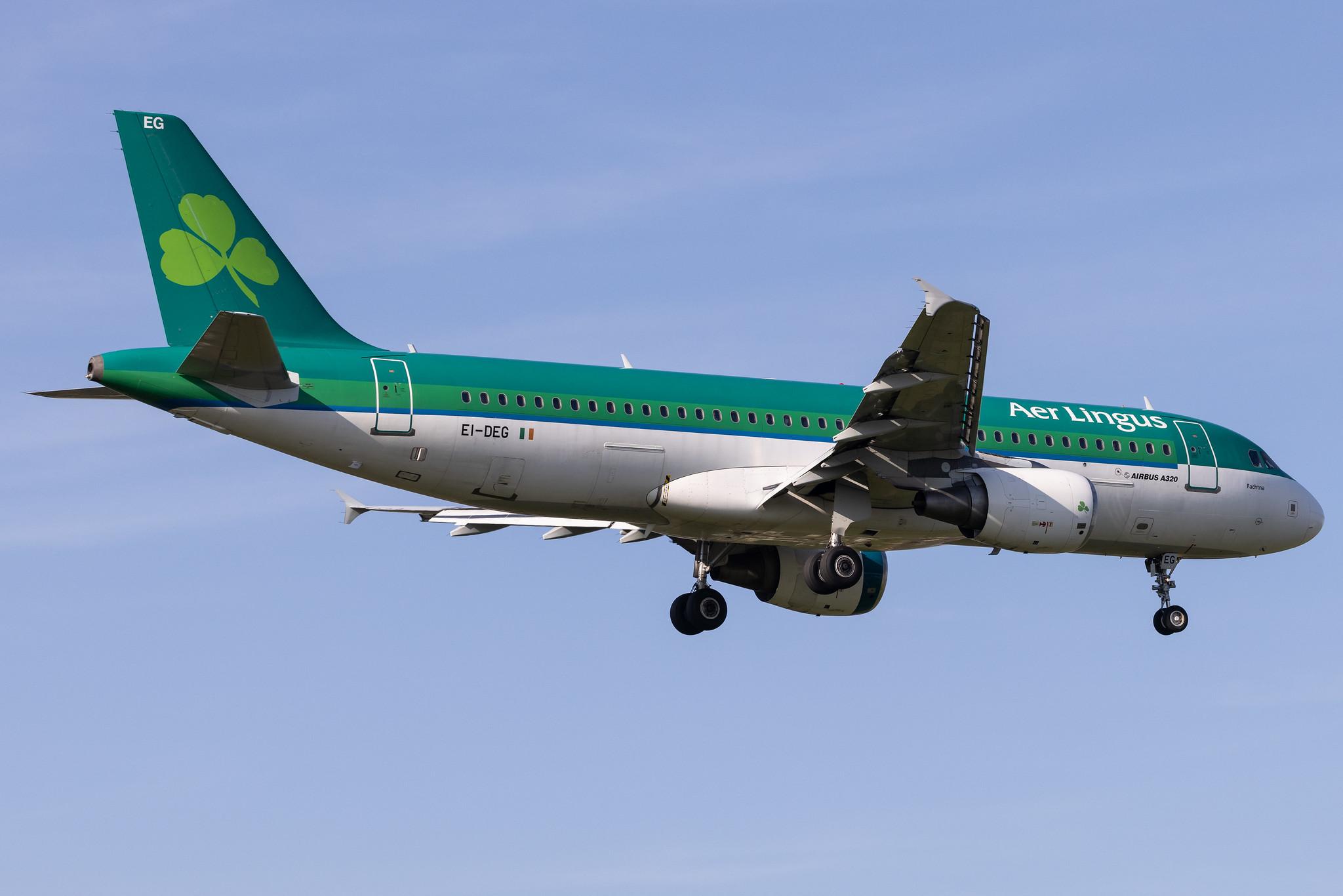 London Heathrow: Aer Lingus (EI / EIN) |  Airbus A320-214 A320 | EI-DEG | MSN 2272
