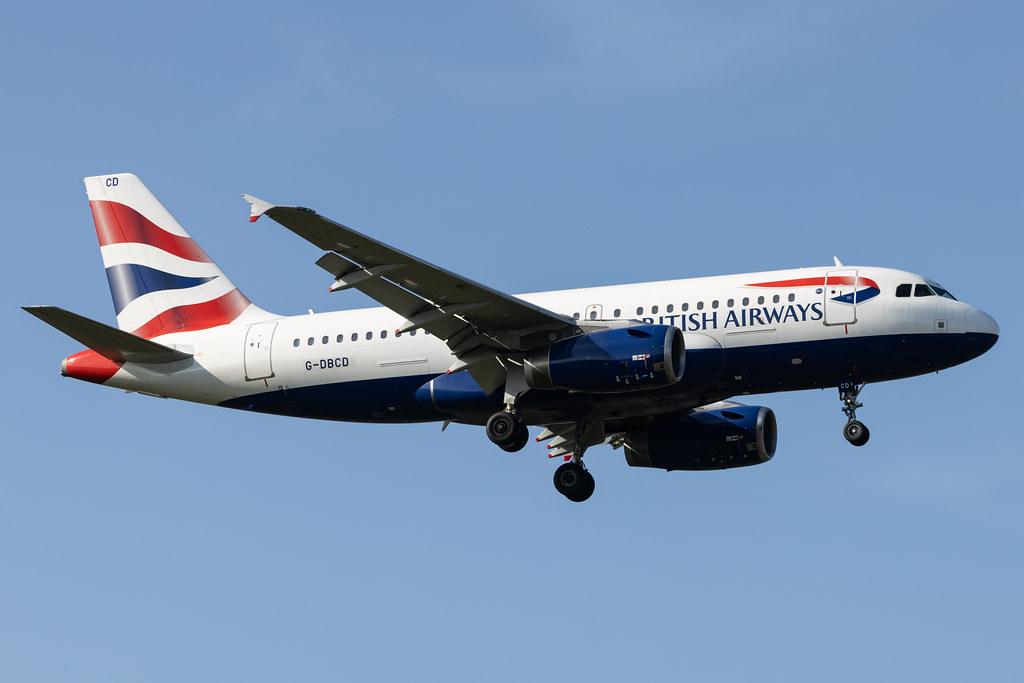 London Heathrow: British Airways (BA / BAW) |  Airbus A319-131 A319 | G-DBCD | MSN 2389