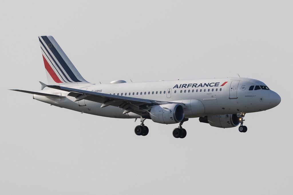 London Heathrow: Air France (AF / AFR) |  Airbus A319-111 A319 | F-GRHS | MSN 1444