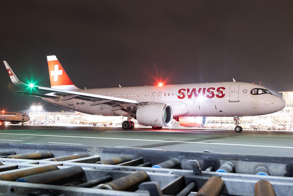 Hamburg Airport: Swiss (LX / SWR) | Airbus A320-271N A20N | HB-JDD | MSN 10944
