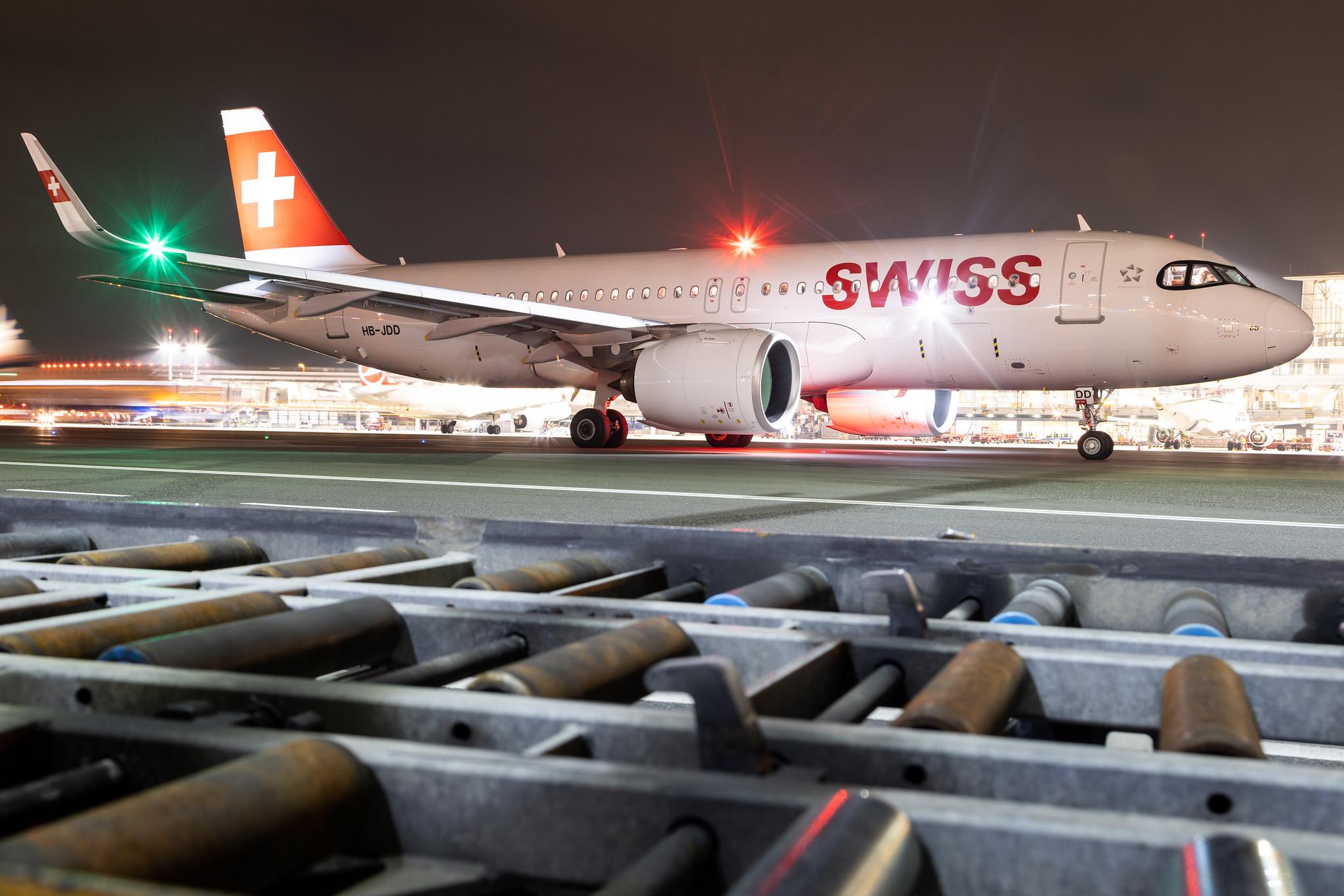 Hamburg Airport: Swiss (LX / SWR) | Airbus A320-271N A20N | HB-JDD | MSN 10944