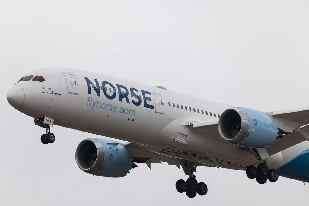 Flughafen Berlin Brandenburg: Norse Atlantic Airways (N0 / NBT) | Boeing 787-9 Dreamliner B789 | LN-FNB | MSN 63346