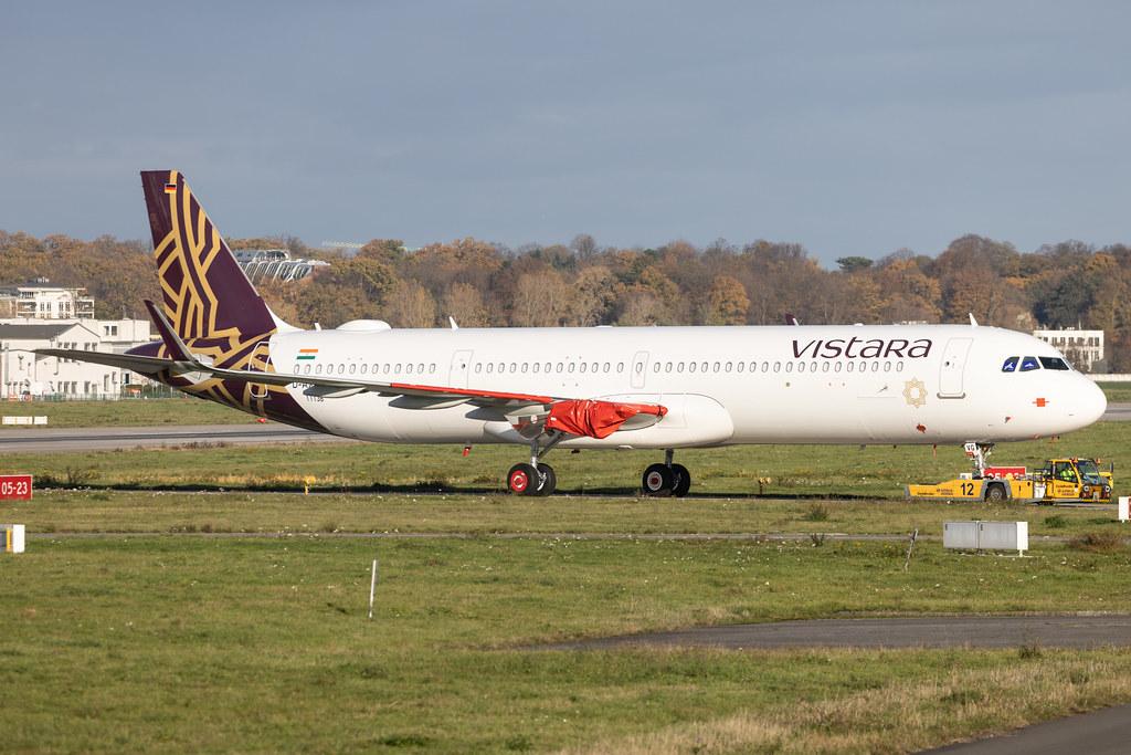 Hamburg Finkenwerder: Vistara (UK / VTI) | Airbus A321-251NX A21N | D-AXXY | MSN 11138