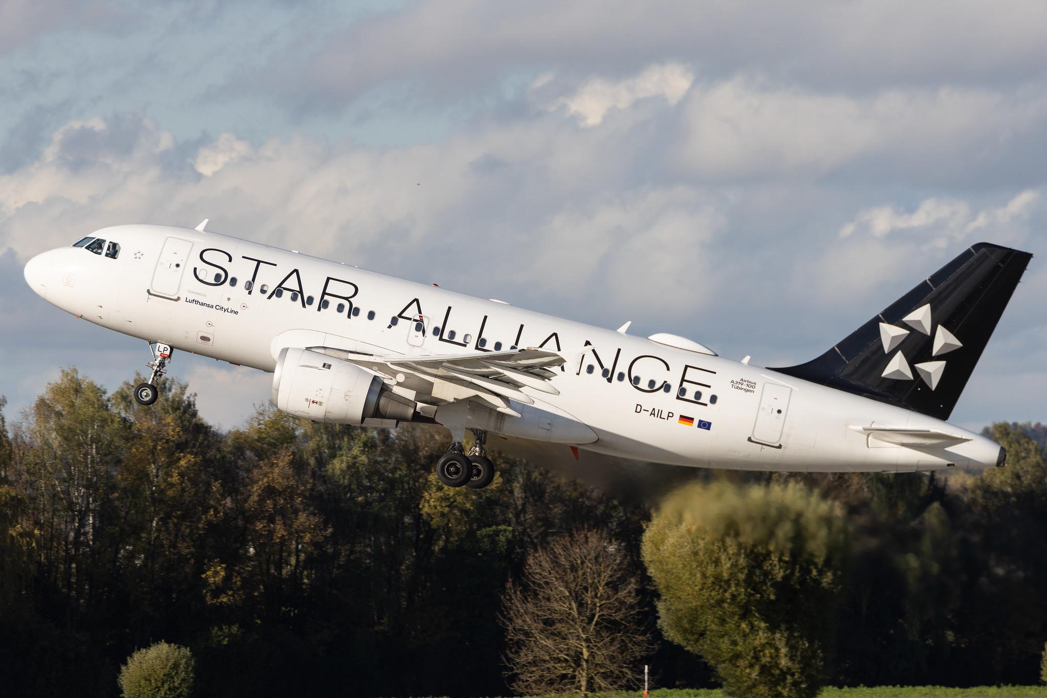 Munich Airport: Lufthansa (LH / DLH) | Operator: Lufthansa CityLine | Airbus A319-114 A319 | D-AILP | MSN 0717