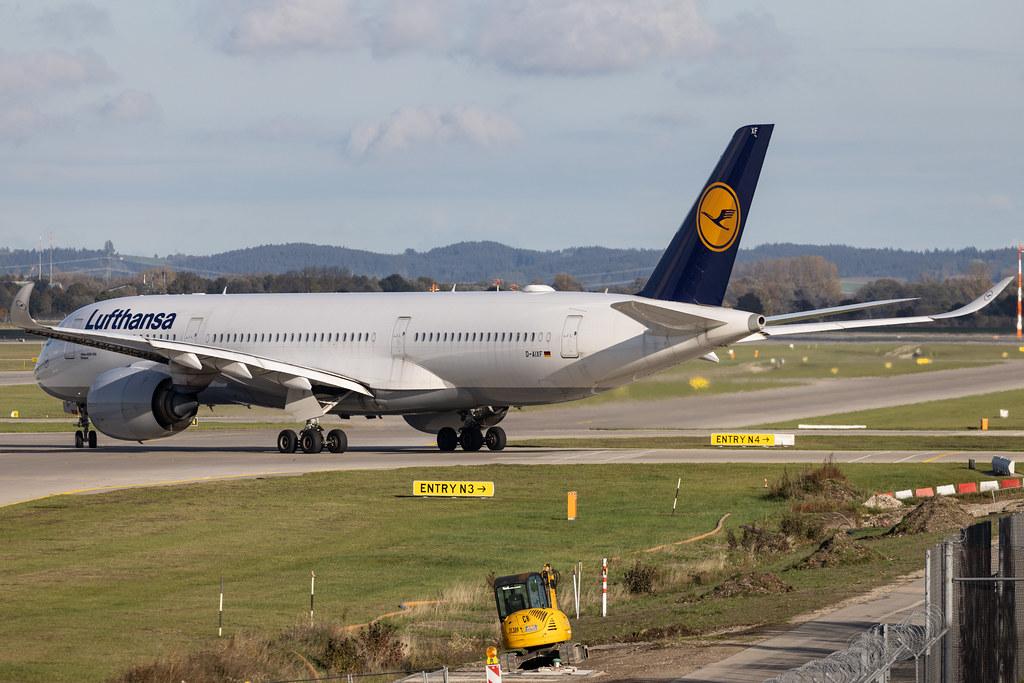 Munich Airport: Lufthansa (LH / DLH) | Airbus A350-941 A359 | D-AIXF | MSN 146