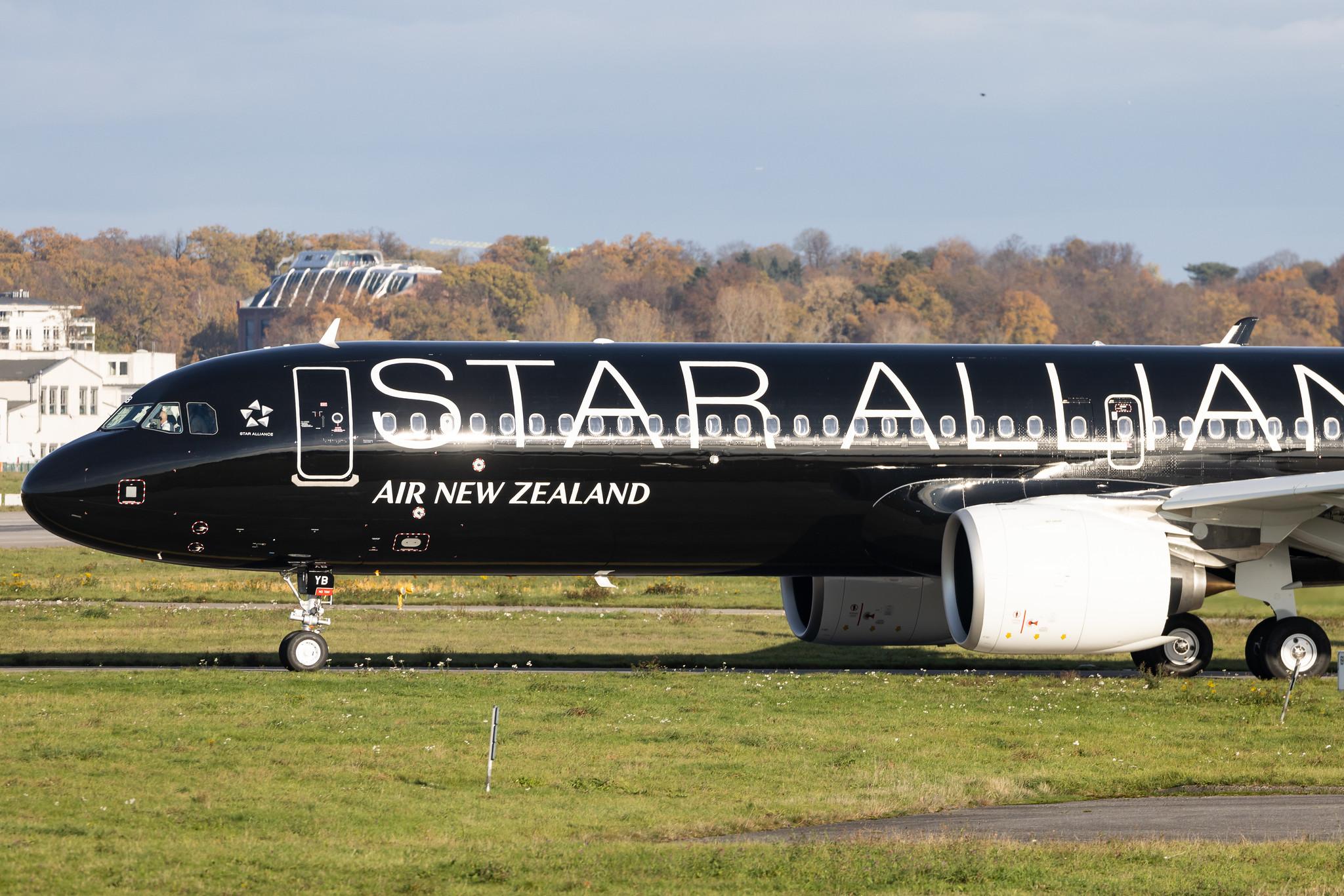 Hamburg Finkenwerder: Air New Zealand (NZ / ANZ) | Airbus A321-271NX A21N | ZK-OYB | MSN 11049