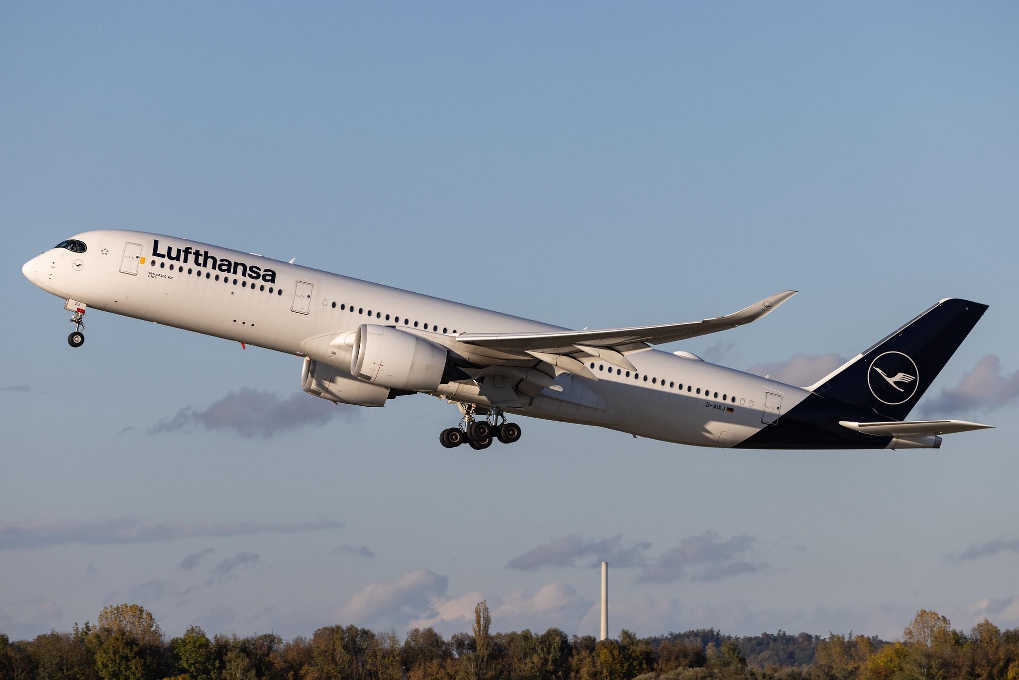 Munich Airport: Lufthansa (LH / DLH) | Airbus A350-941 A359 | D-AIXJ | MSN 209