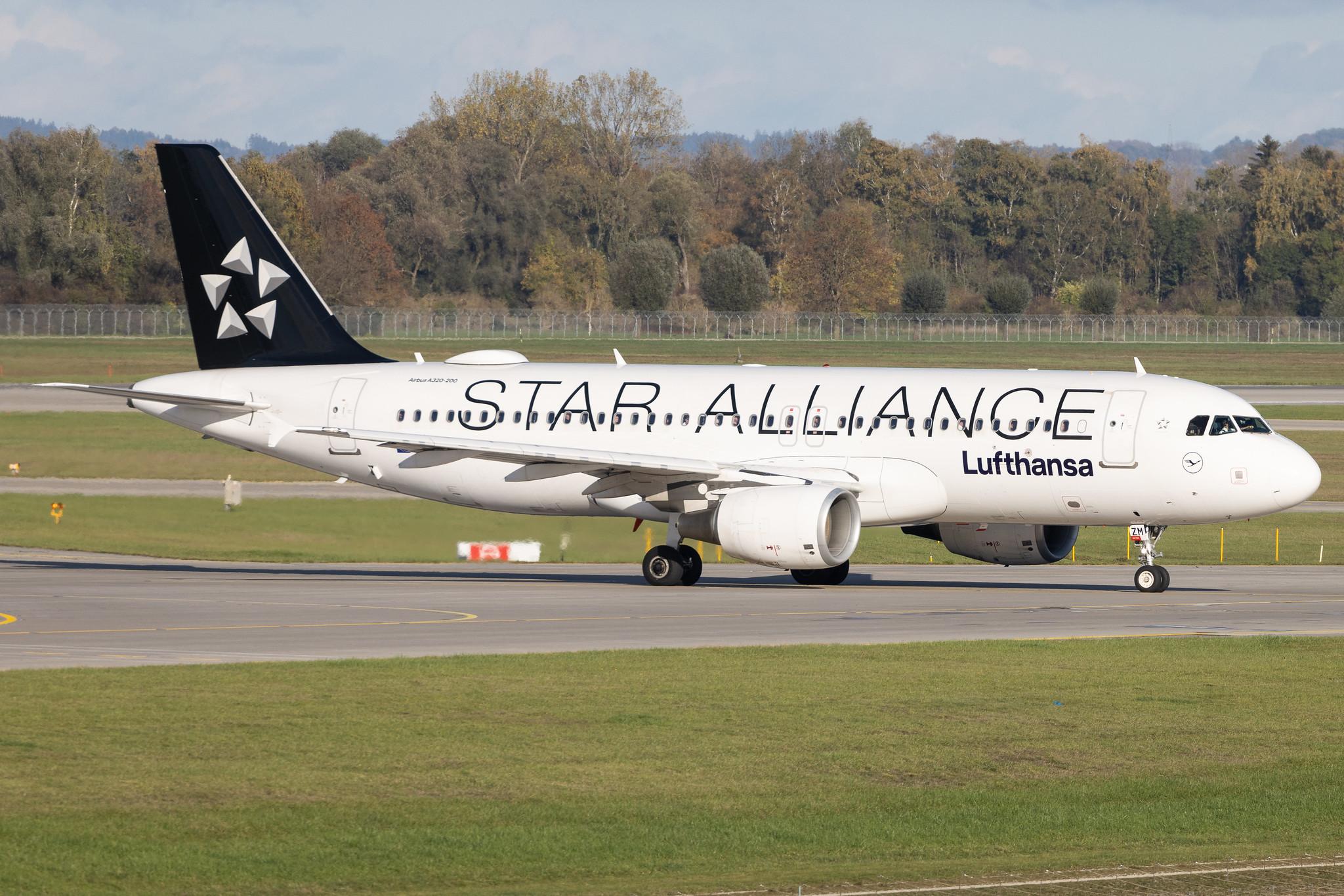 Munich Airport: Lufthansa (LH / DLH) | Livery: Star Alliance Livery | Airbus A320-214 A320 | D-AIZM | MSN 5203