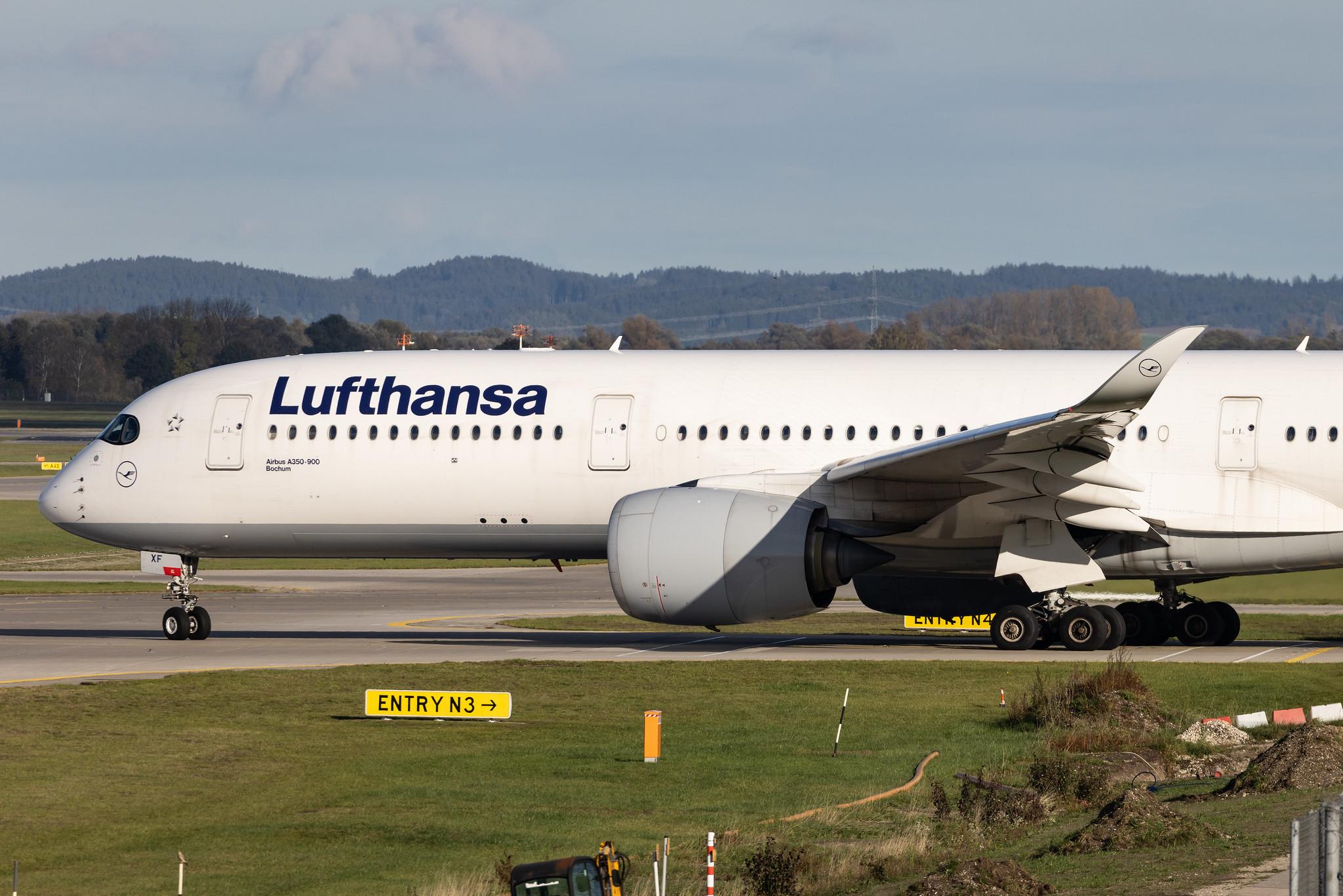 Munich Airport: Lufthansa (LH / DLH) | Airbus A350-941 A359 | D-AIXF | MSN 146