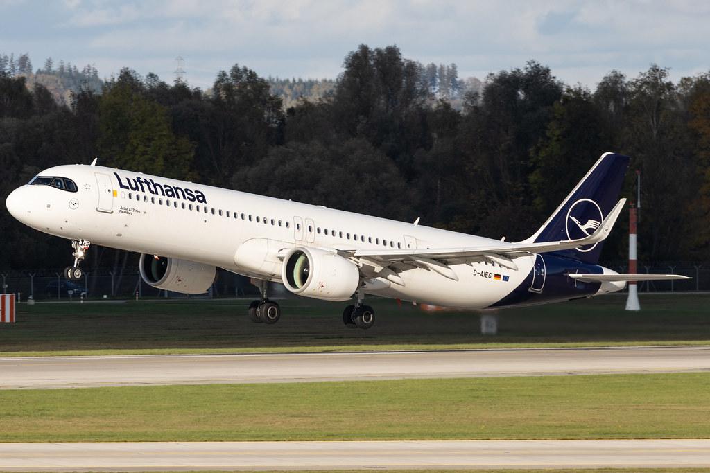 Munich Airport: Lufthansa (LH / DLH) | Airbus A321-271NX A21N | D-AIEG | MSN 10059