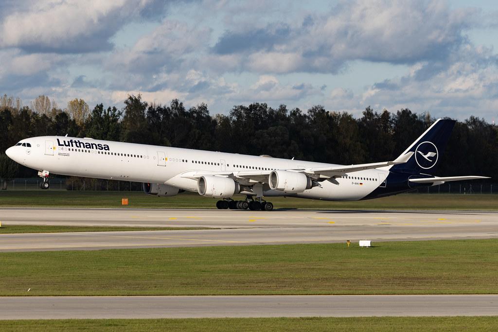 Munich Airport: Lufthansa (LH / DLH) | Airbus A340-642 A346 | D-AIHI | MSN 0569