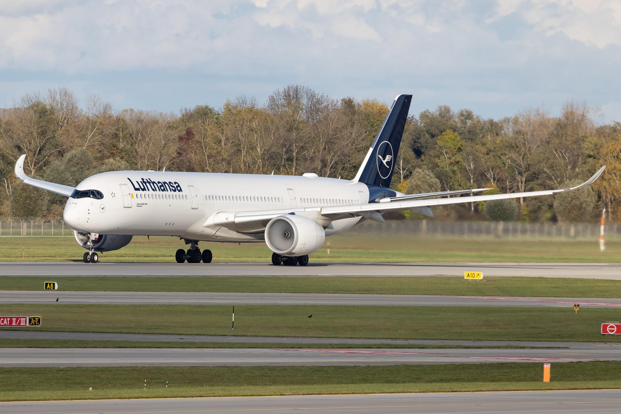 Munich Airport: Lufthansa (LH / DLH) | Airbus A350-941 A359 | D-AIXK | MSN 212