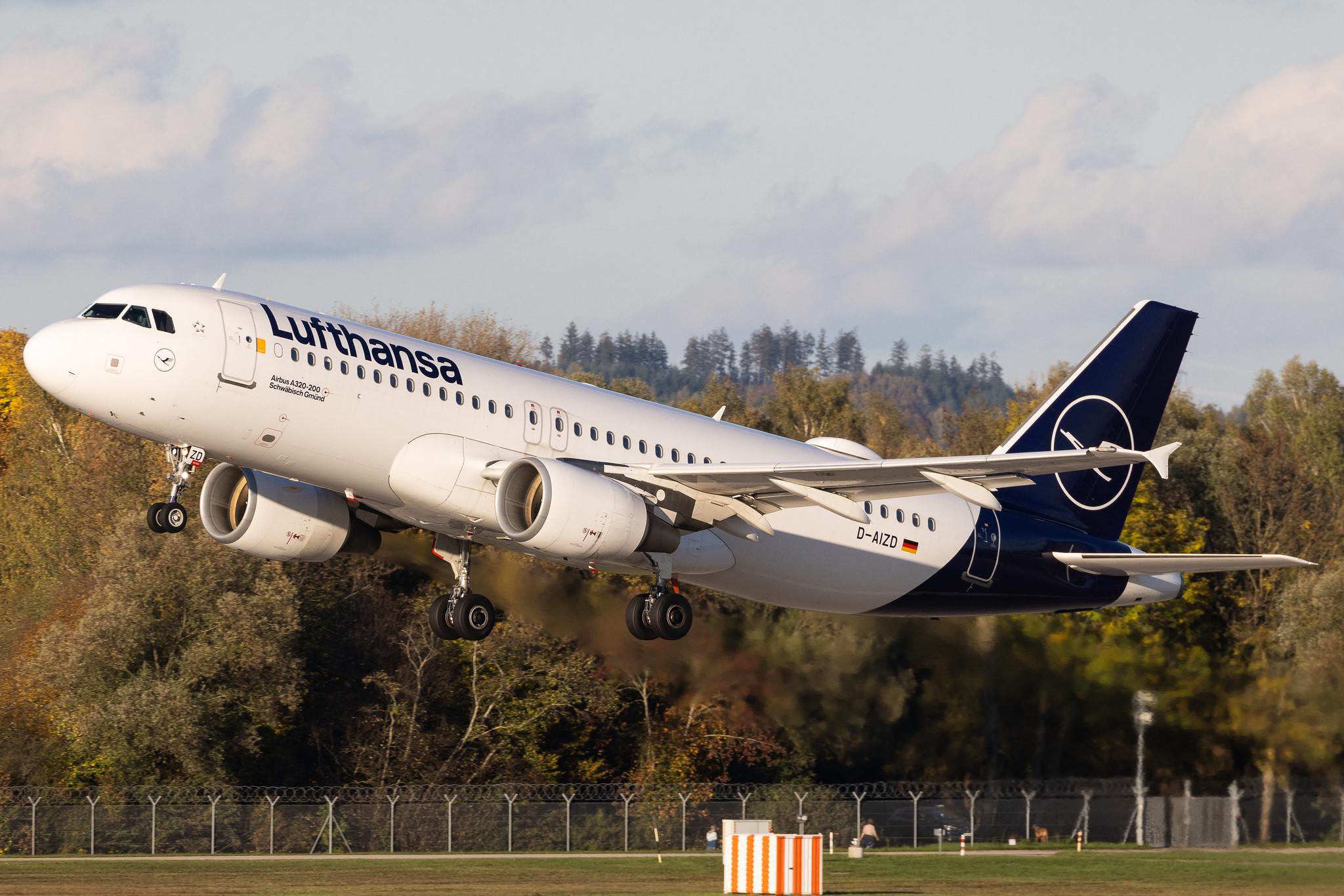 Munich Airport: Lufthansa (LH / DLH) | Airbus A320-214 A320 | D-AIZD | MSN 4191