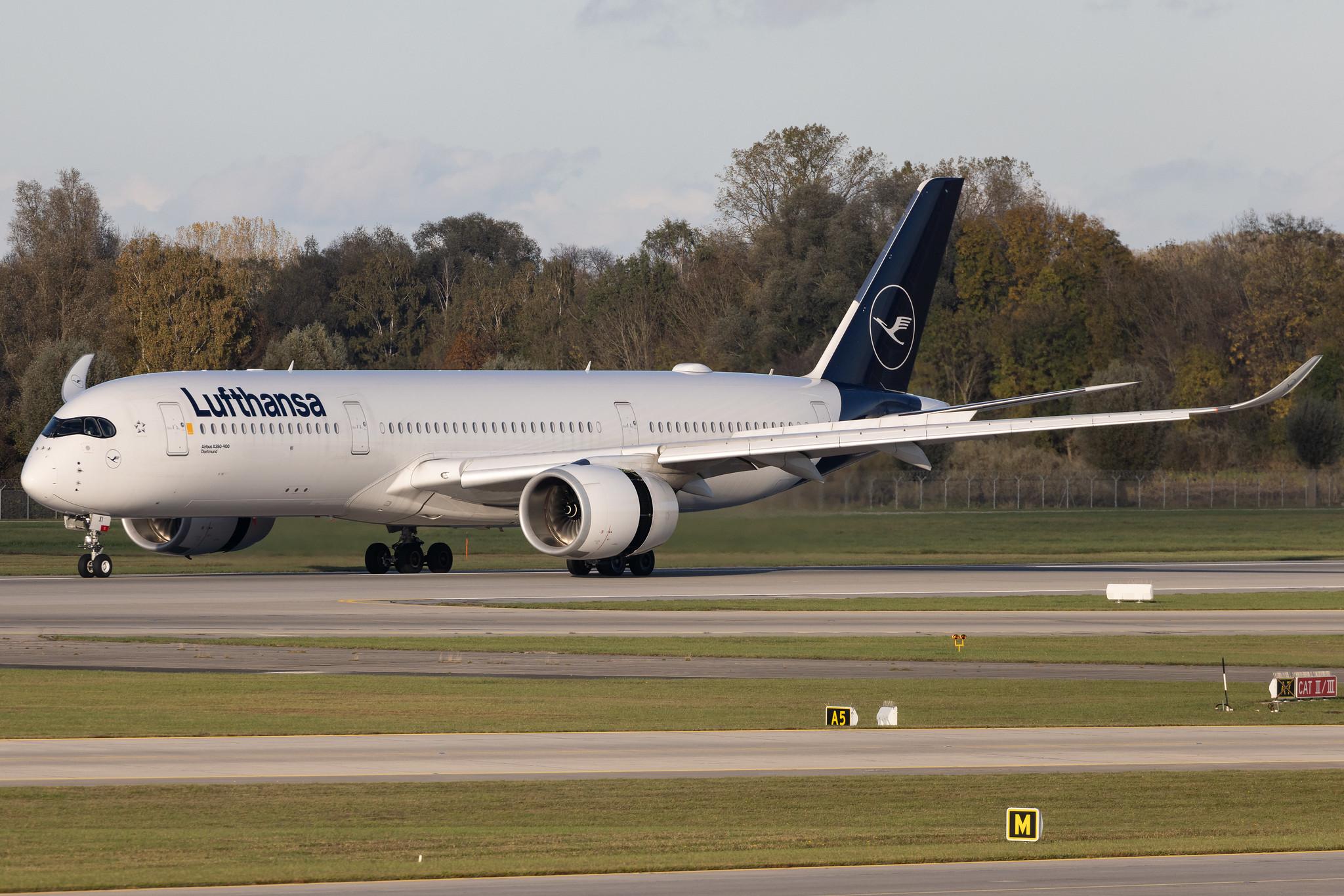Munich Airport: Lufthansa (LH / DLH) | Airbus A350-941 A359 | D-AIXI | MSN 202