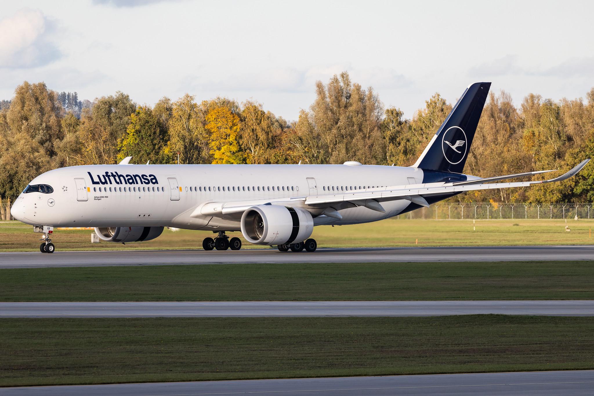 Munich Airport: Lufthansa (LH / DLH) | Airbus A350-941 A359 | D-AIXB | MSN 080