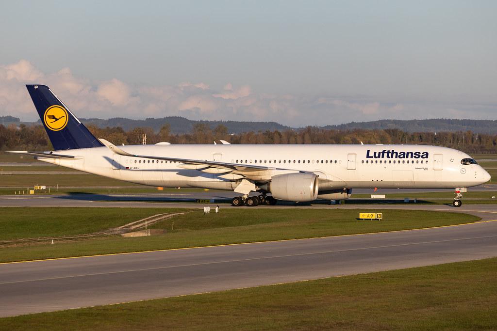 Munich Airport: Lufthansa (LH / DLH) | Airbus A350-941 A359 | D-AIXD | MSN 127