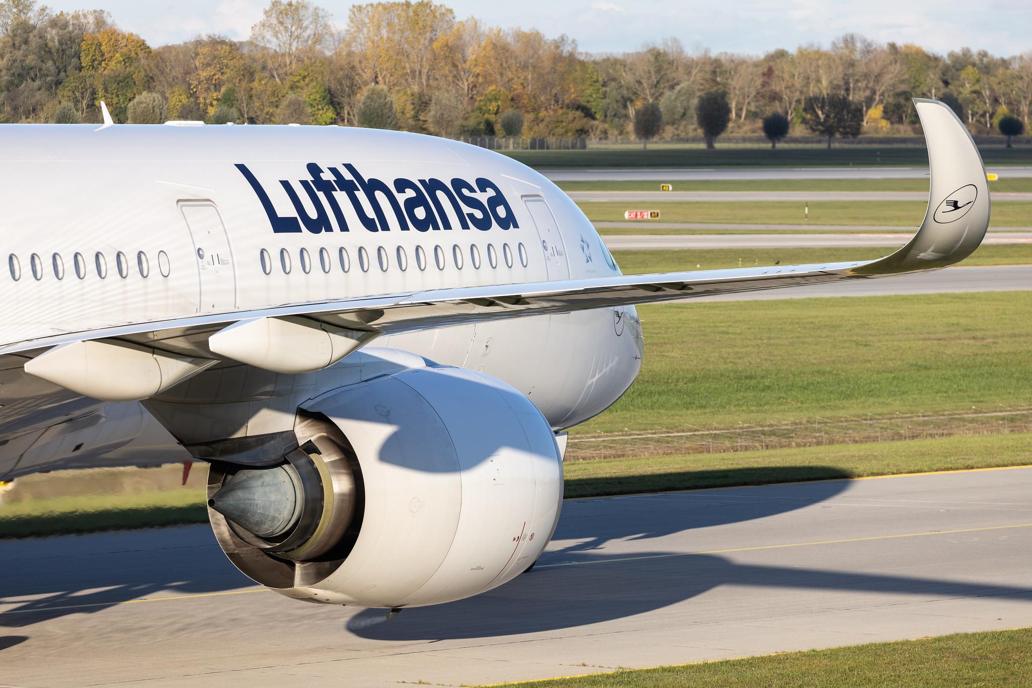 Munich Airport: Lufthansa (LH / DLH) | Airbus A350-941 A359 | D-AIXB | MSN 080