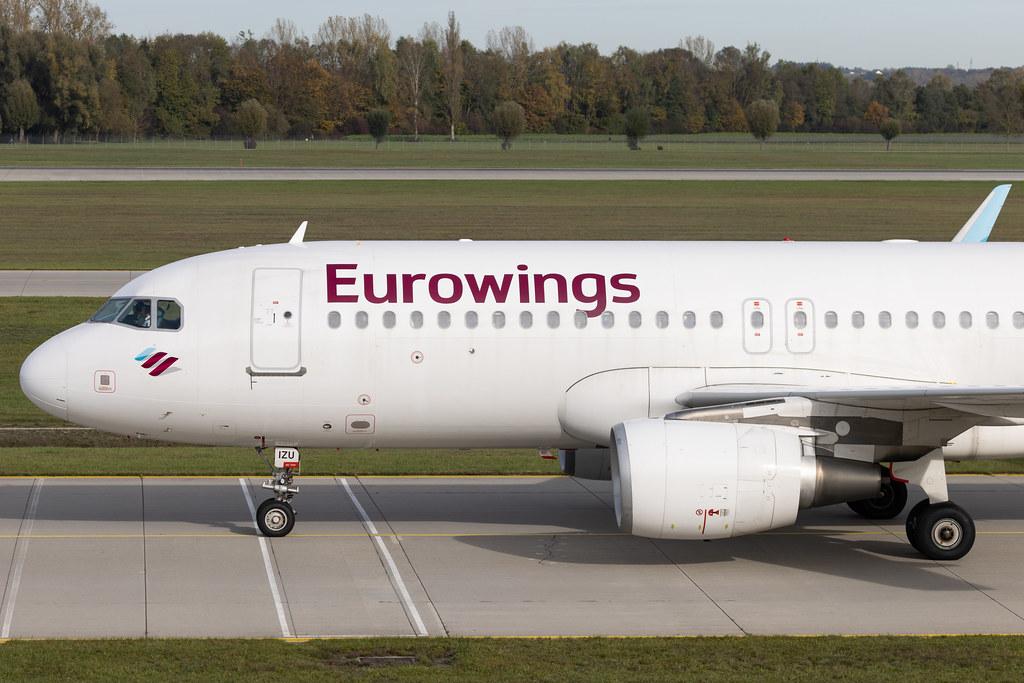 Munich Airport: Eurowings (EW / EWG) | Airbus A320-214 A320 | D-AIZU | MSN 5635