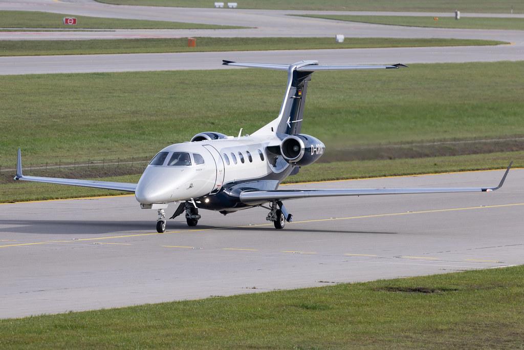 Munich Airport: Air Hamburg (/ AHO) | Embraer Phenom 300 E55P | D-CROG | MSN 50500511