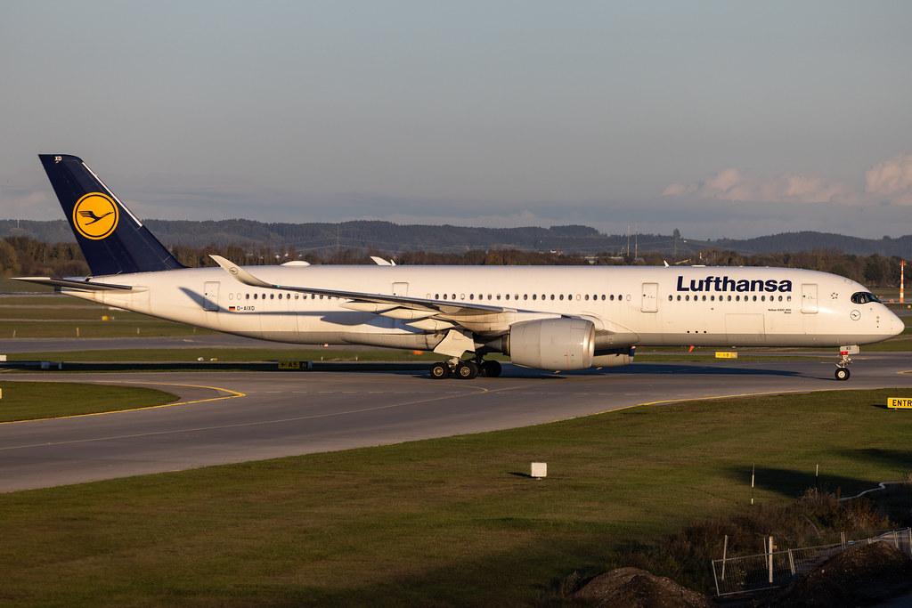 Munich Airport: Lufthansa (LH / DLH) | Airbus A350-941 A359 | D-AIXD | MSN 127