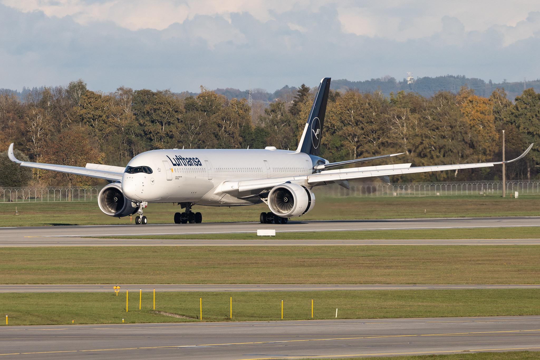 Munich Airport: Lufthansa (LH / DLH) | Airbus A350-941 A359 | D-AIXI | MSN 202