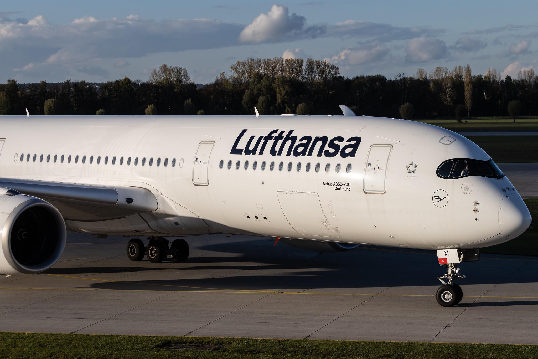 Munich Airport: Lufthansa (LH / DLH) | Airbus A350-941 A359 | D-AIXI | MSN 202