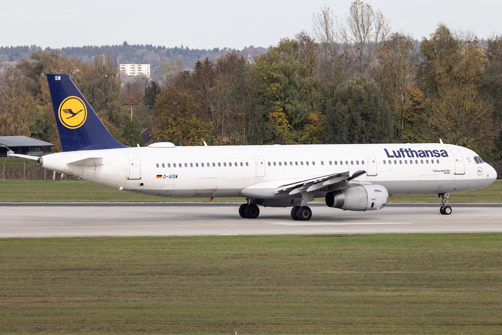 Munich Airport: Lufthansa (LH / DLH) | Airbus A321-231 A321 | D-AISW | MSN 4054
