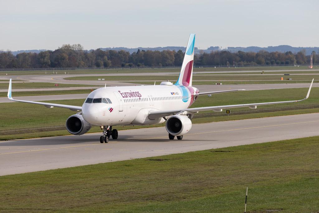 Munich Airport: Eurowings (EW / EWG) | Airbus A320-214 A320 | D-AIZU | MSN 5635