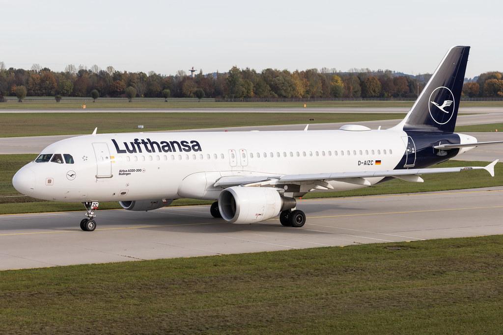 Munich Airport: Lufthansa (LH / DLH) | Airbus A320-214 A320 | D-AIZC | MSN 4153
