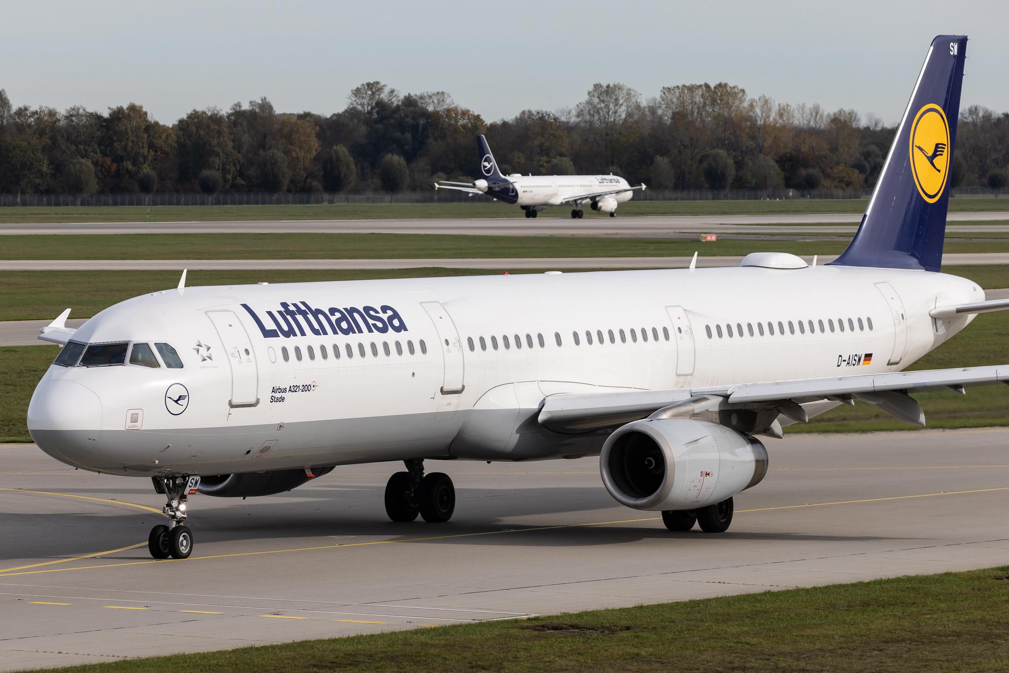 Munich Airport: Lufthansa (LH / DLH) | Airbus A321-231 A321 | D-AISW | MSN 4054