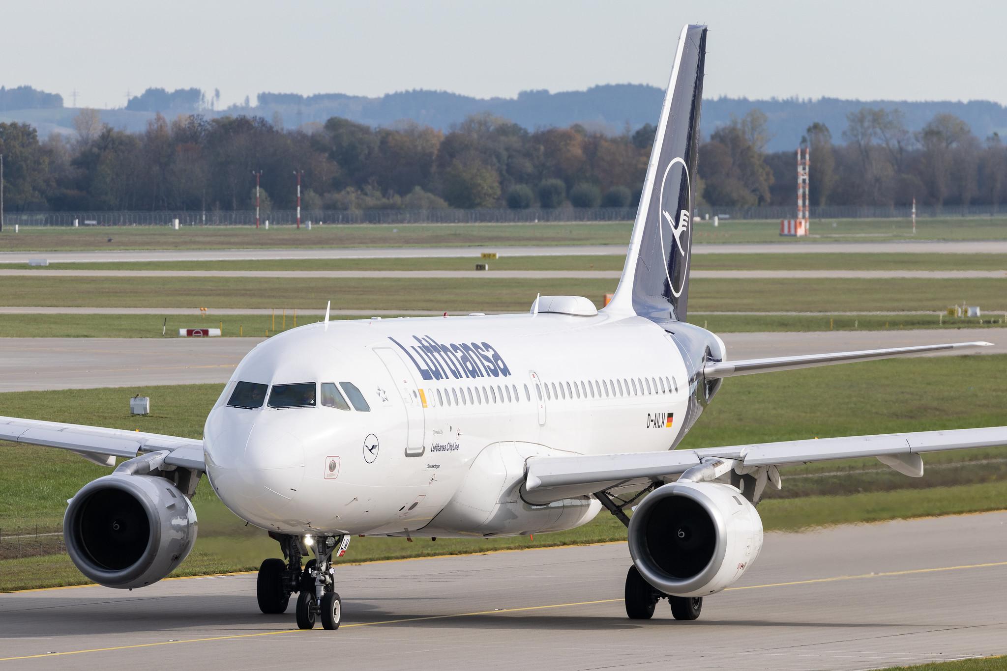 Munich Airport: Lufthansa (LH / DLH) | Airbus A319-114 A319 | D-AILW | MSN 0853