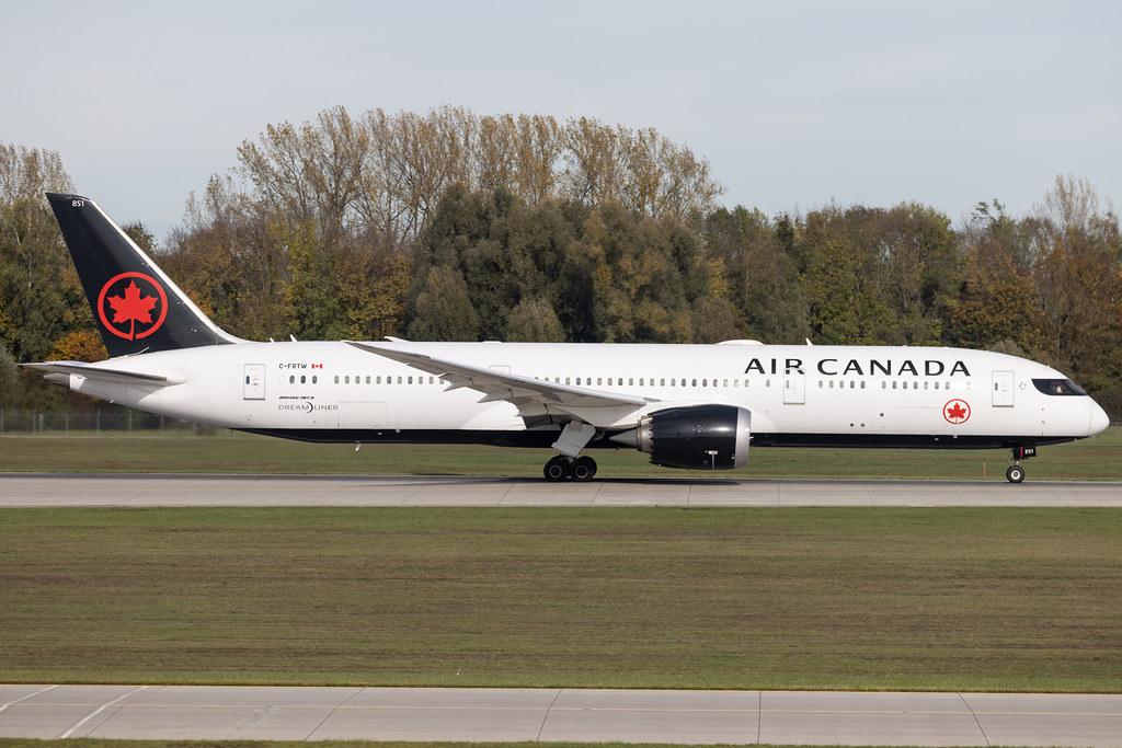 Munich Airport: Air Canada (AC / ACA) | Boeing 787-9 Dreamliner B789 | C-FRTW | MSN 37179
