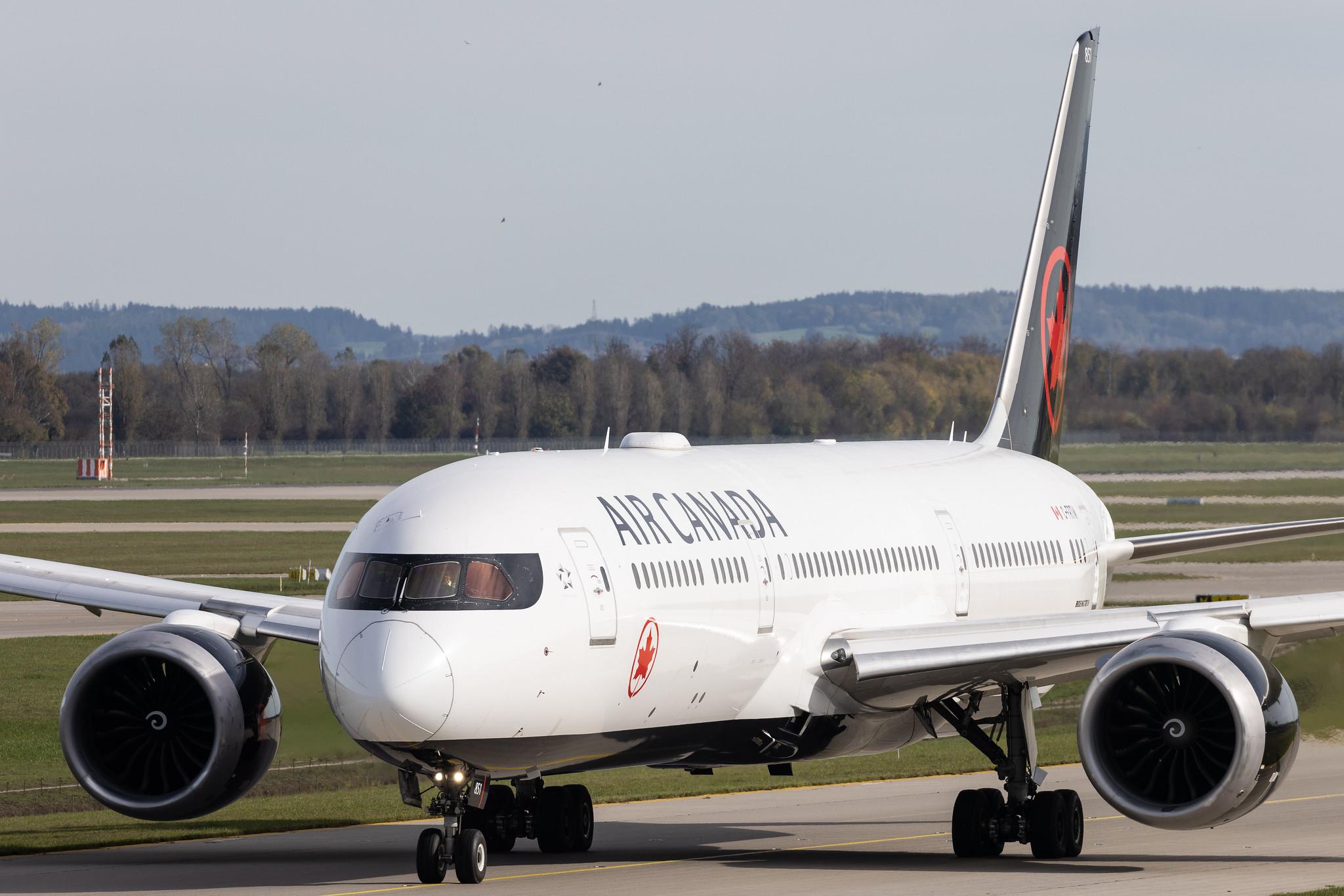 Munich Airport: Air Canada (AC / ACA) | Boeing 787-9 Dreamliner B789 | C-FRTW | MSN 37179