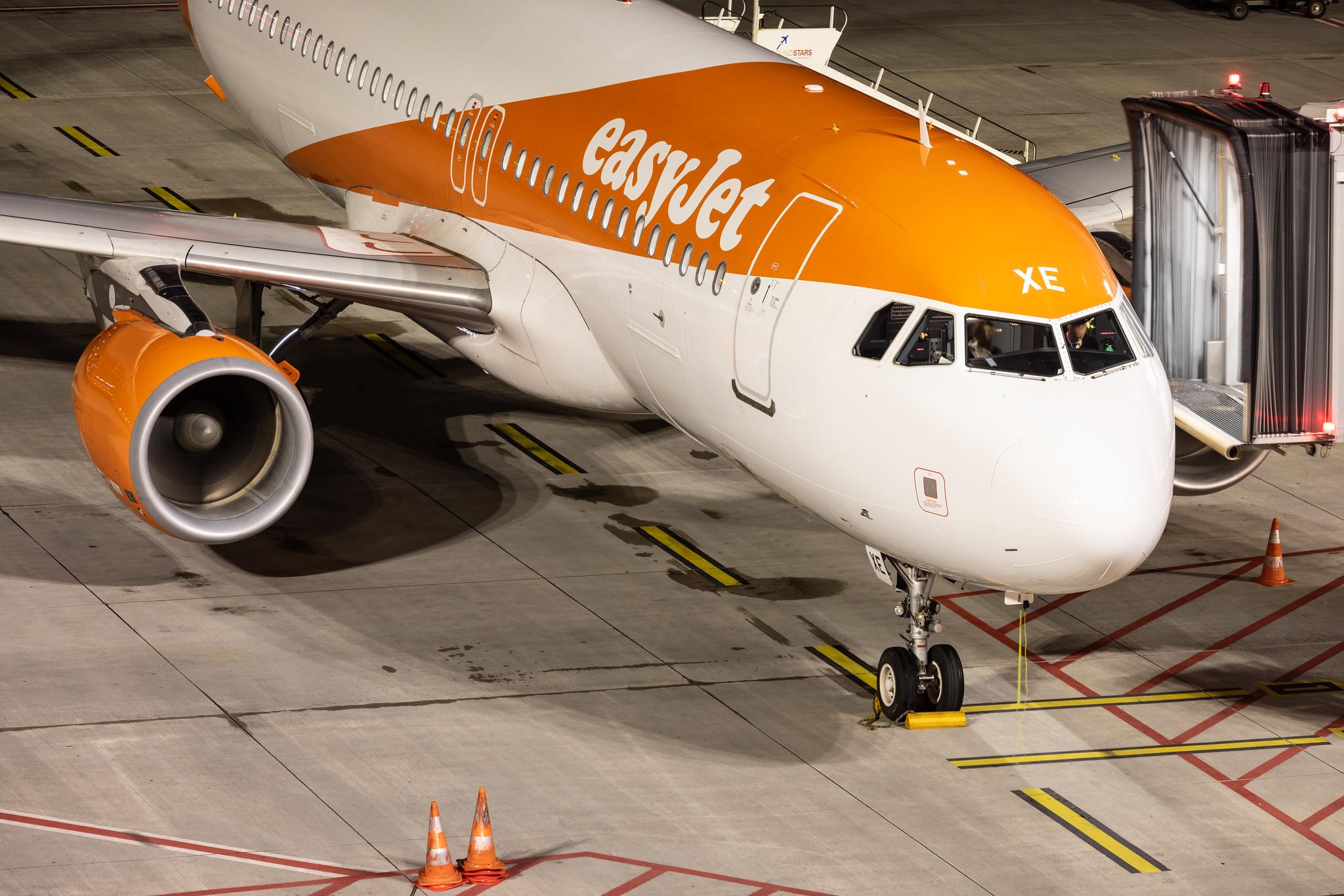Hamburg Airport: easyJet (U2 / EZY) | Operator: easyJet Switzerland | Airbus A320-214 A320 | HB-JXE | MSN 5785