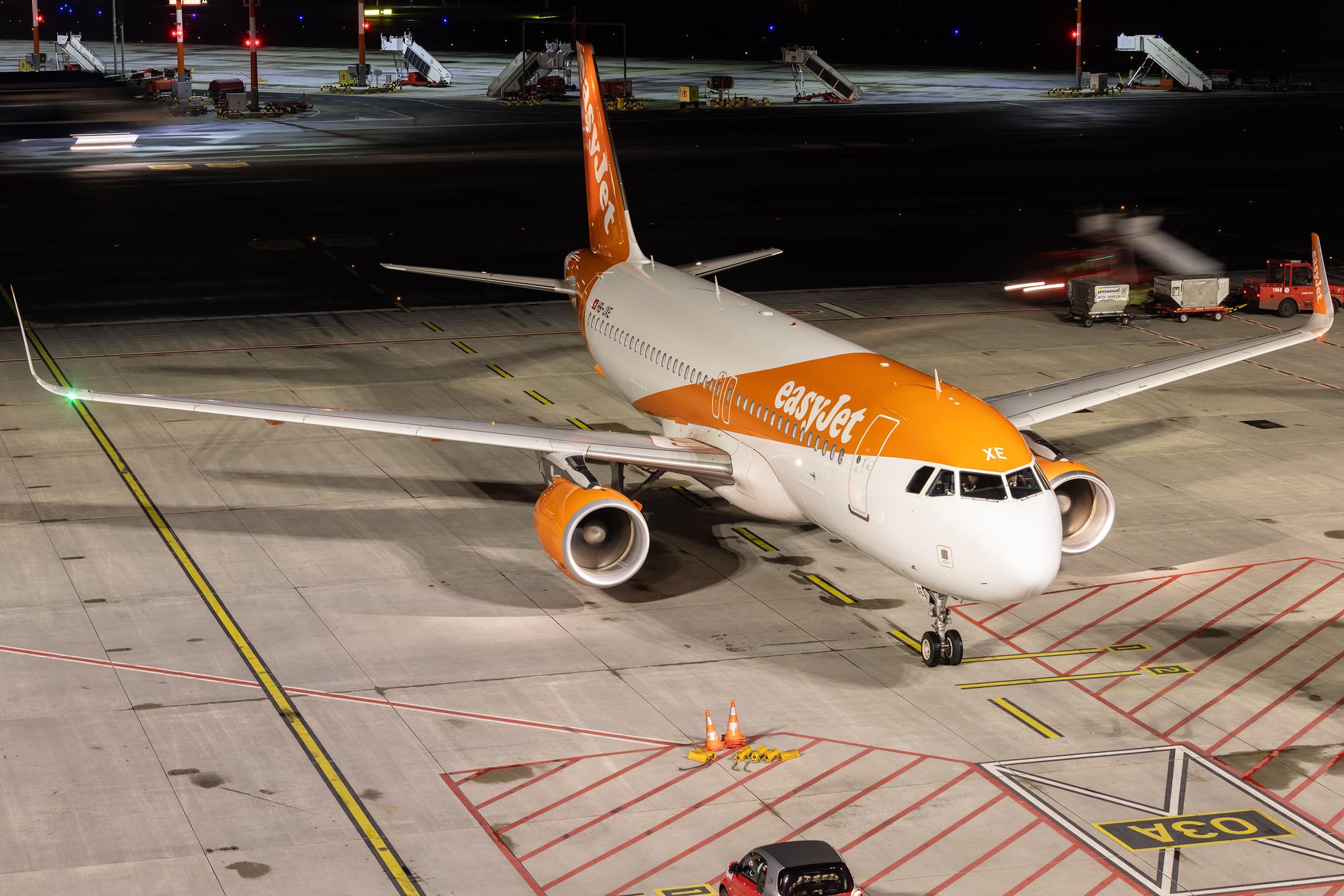 Hamburg Airport: easyJet (U2 / EZY) | Operator: easyJet Switzerland | Airbus A320-214 A320 | HB-JXE | MSN 5785