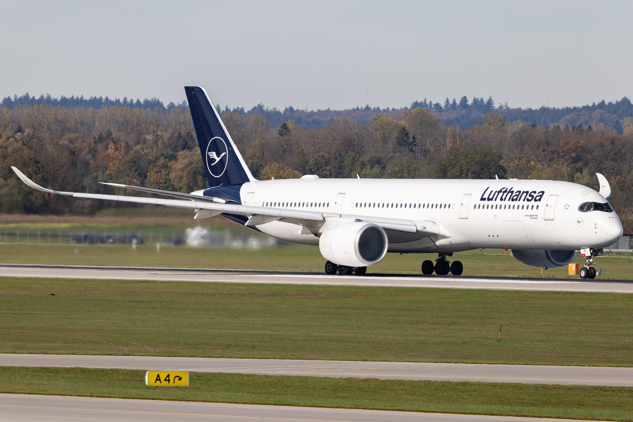 Munich Airport: Lufthansa (LH / DLH) | Airbus A350-941 A359 | D-AIXI | MSN 202