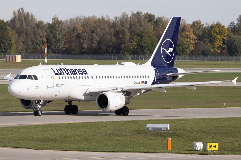 Munich Airport: Lufthansa (LH / DLH) | Airbus A319-114 A319 | D-AILC | MSN 0616