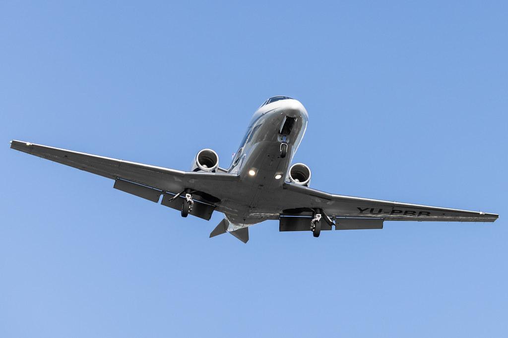 Hamburg Airport: AirPink (/ PNK) |  Cessna 560XL Citation XLS+ C56X | YU-PBB | MSN 560-6051