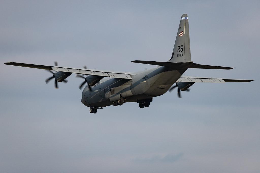 Ramstein Air Base: United States Air Force (USAF) | Lockheed Martin C-130J-30 Hercules C130 | 15-5831 | MSN 5831