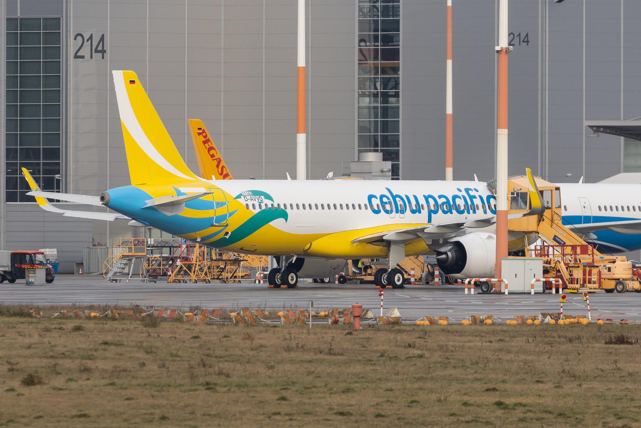 Hamburg Finkenwerder: Cebu Pacific (5J / CEB) | Airbus A320-271N A20N | D-AVVO | RP-C4134 | MSN 11143