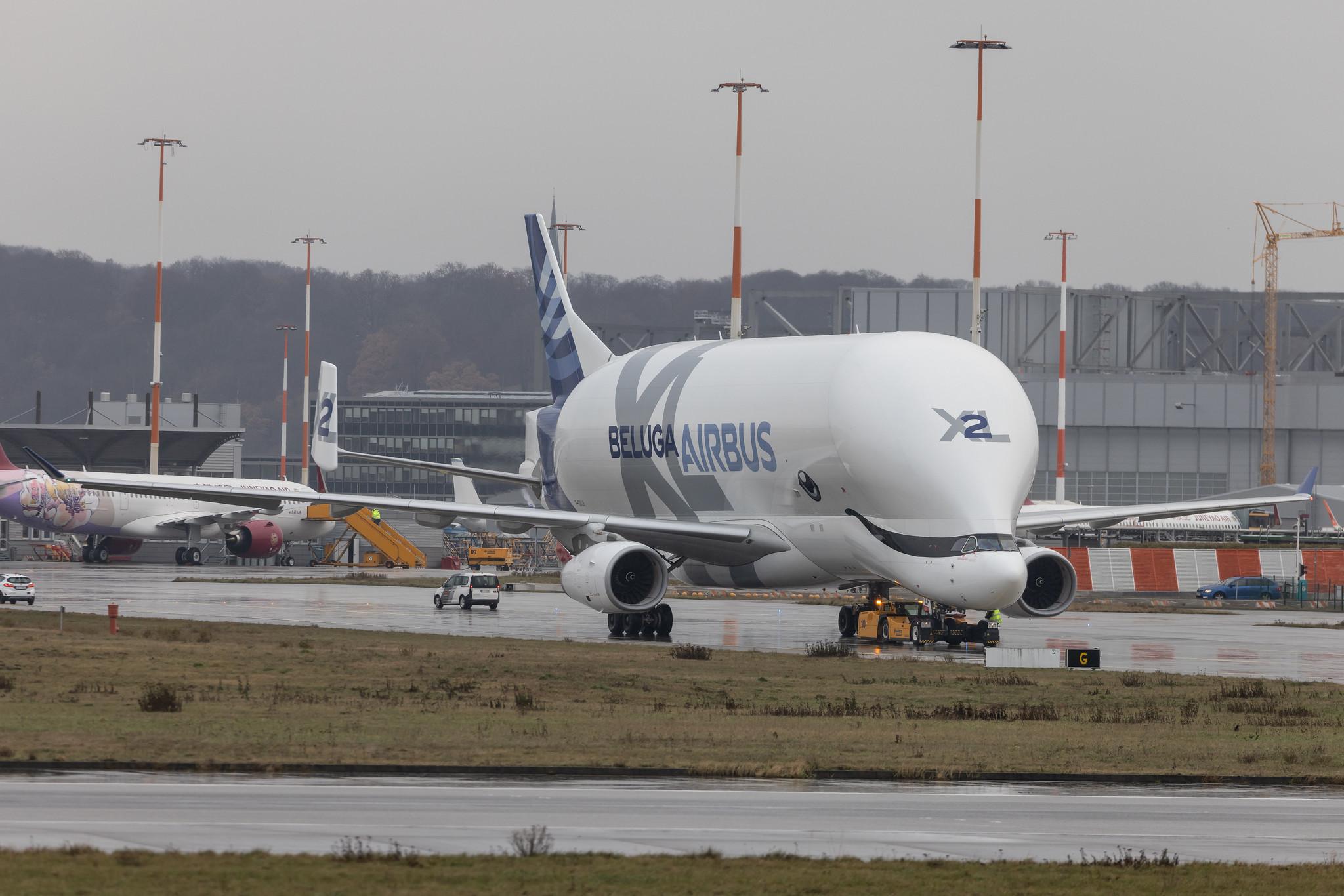 Hamburg Finkenwerder: Airbus Transport International (4Y / BGA) | Airbus A330-743L Beluga XL A337 | F-GXLH | MSN 1853