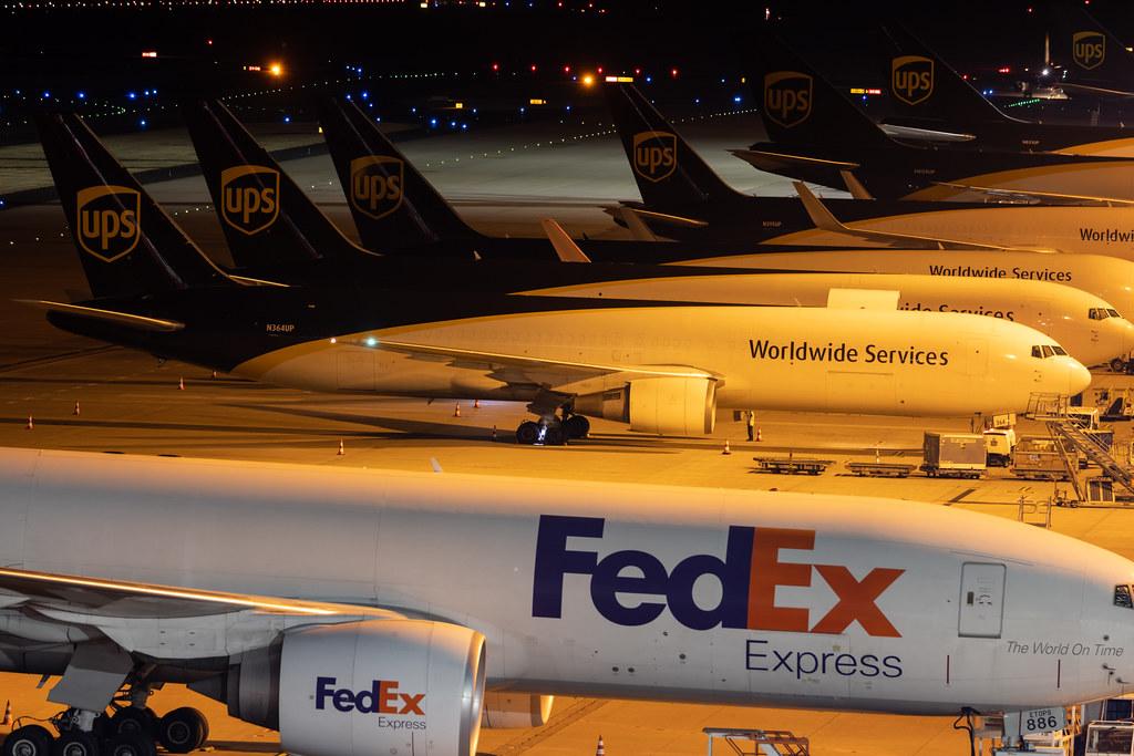 Köln Bonn Airport: UPS (5X / UPS) | Boeing 767-346(ER)(BCF) B763 | N364UP | MSN 33845