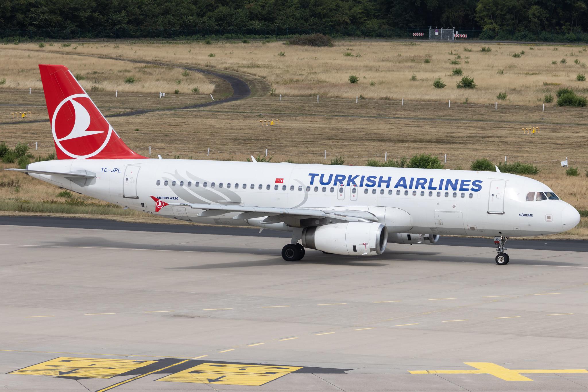 Köln Bonn Airport: Turkish Airlines (TK / THY) |  Airbus A320-232 A320 | TC-JPL | MSN 3303
