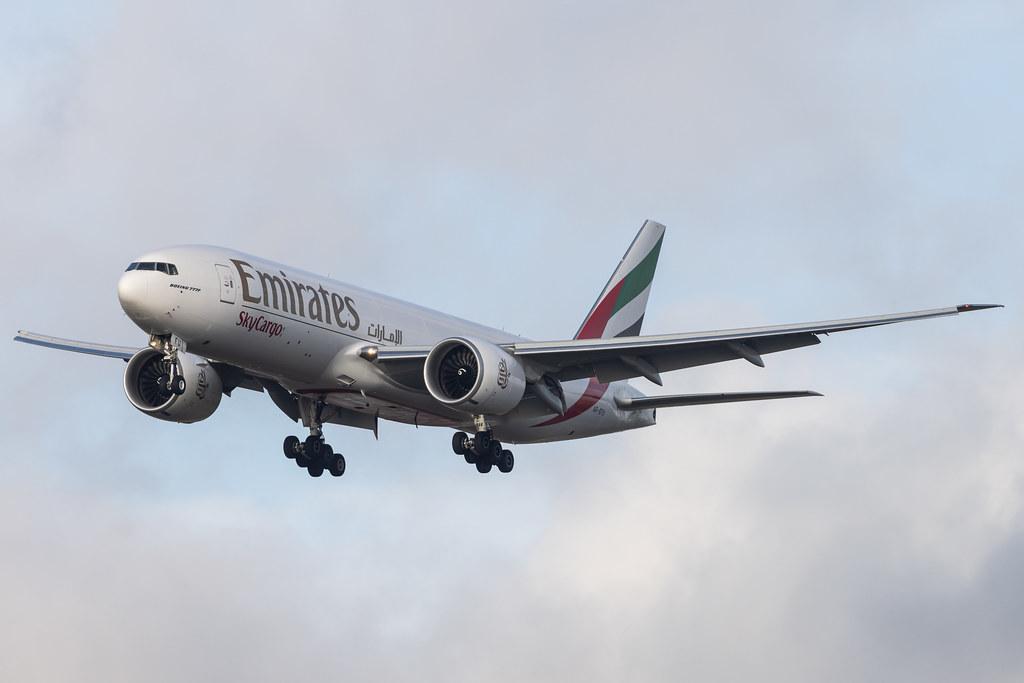 Amsterdam Schiphol: Emirates SkyCargo (EK / UAE) | Operator: Emirates |  Boeing 777-F B77L | A6-EFU | MSN 67463