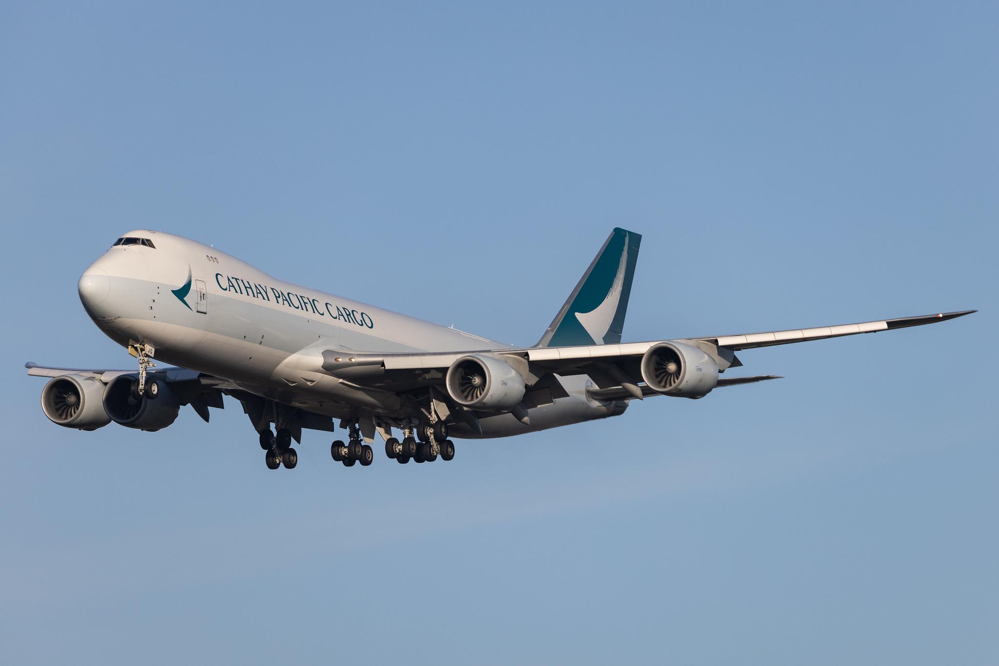 Amsterdam Schiphol: Cathay Pacific Cargo (CX / CPA) | Operator: Cathay Pacific |  Boeing 747-867F B748 | B-LJG | MSN 39244