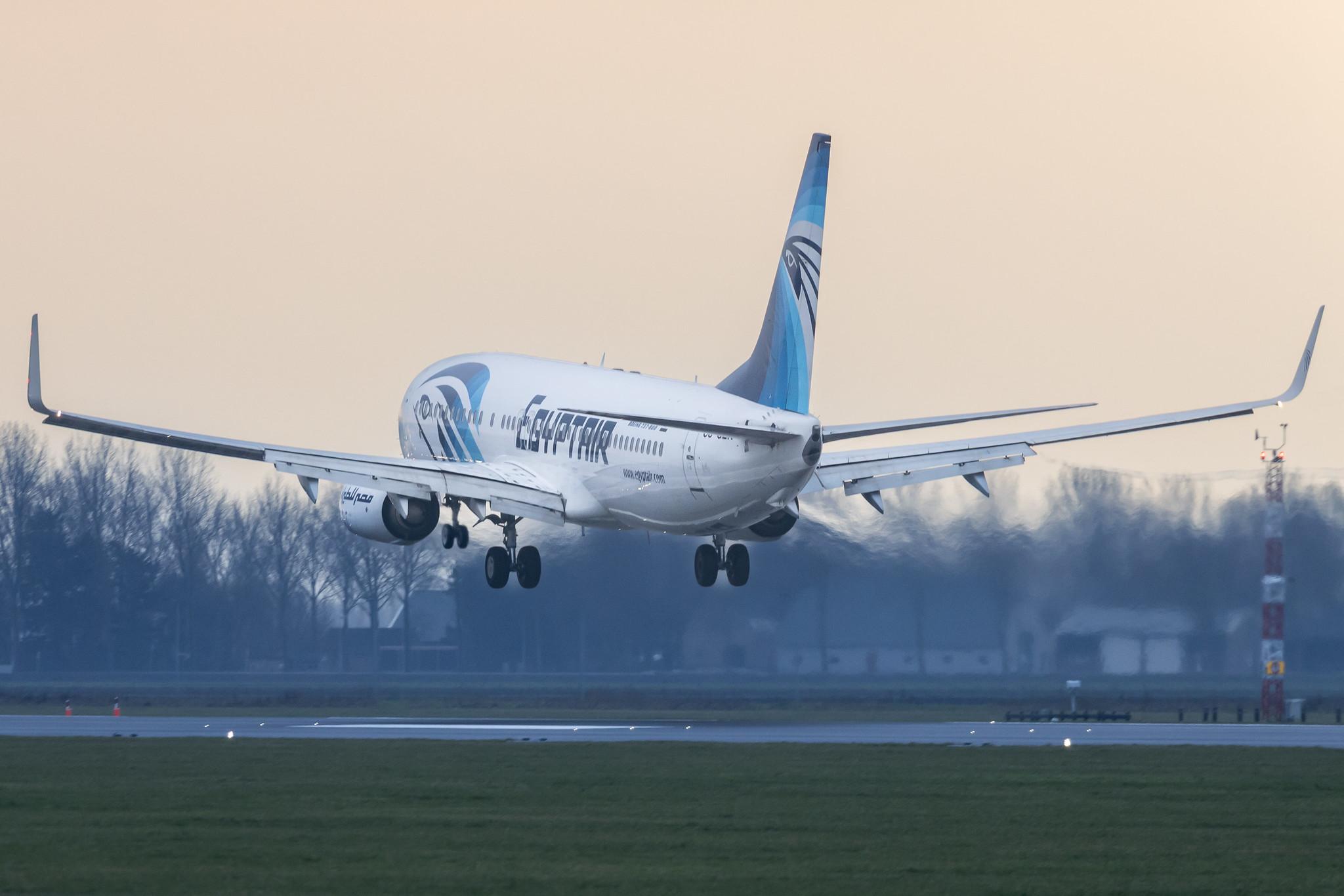 Amsterdam Schiphol: EgyptAir (MS / MSR) | Boeing 737-866 B738 | SU-GEK | MSN 63803