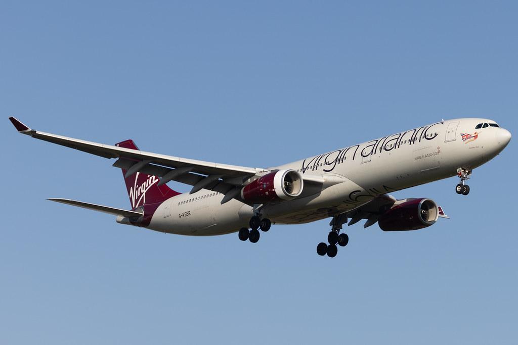 London Heathrow: Virgin Atlantic (VS / VIR) |  Airbus A330-343 A333 | G-VGBR | MSN 1329