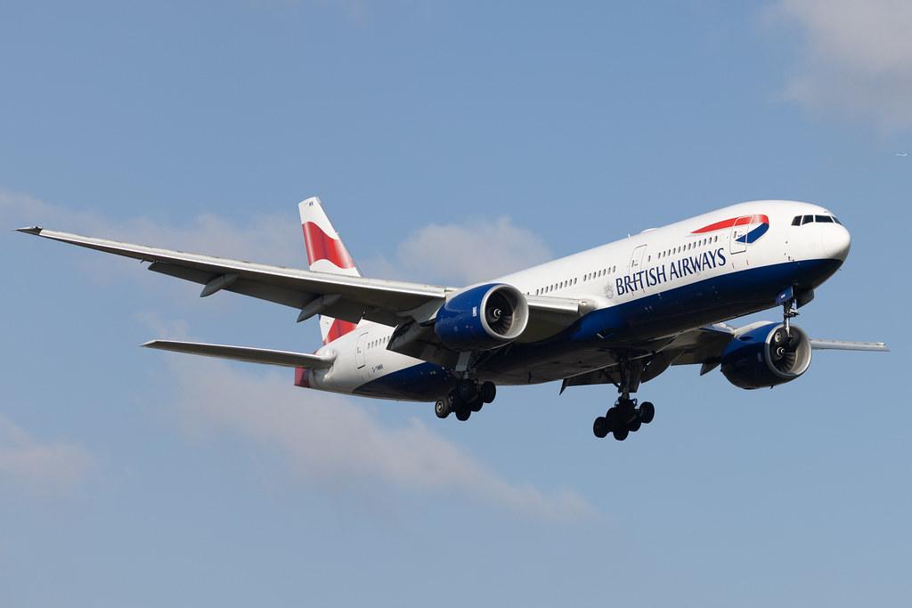 London Heathrow: British Airways (BA / BAW) |  Boeing 777-236(ER) B772 | G-YMMN | MSN 30316